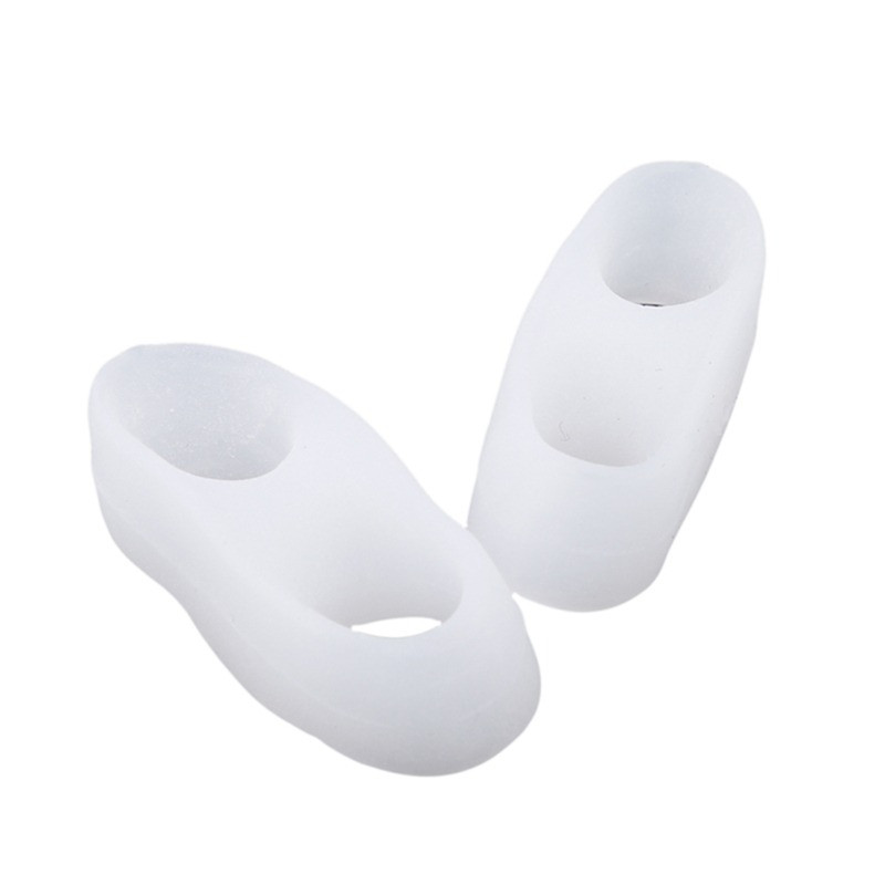1Pair Hallux Valgus silikono korekcinis gelis pėdų priežiūros pirštų atskyriklis Little Finger Protector Bunion Adjuster Protetor Joanete