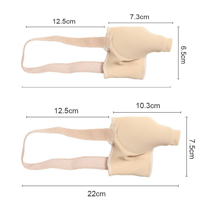 2kom mekani čukljev Pinky korektor za mali prst ortopedska udlaga Hallux Valgus preklapajuća korekcija alat za njegu stopala za pedikuru