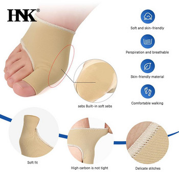 1 Pair Separator Toe Hallux Valgus Bunion Corrector Σφυρί ίσιωμα δακτύλων Ποδιών Ανακούφιση από τον πόνο Ορθοπεδικά Εργαλεία Πεντικιούρ Περιποίηση ποδιών