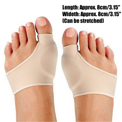 1Pár lábujjleválasztó Hallux Valgus Bunion Corrector Hammer lábujjkiegyenesítő Lábfájdalomcsillapító Ortopéd pedikűr eszközök Lábápolás
