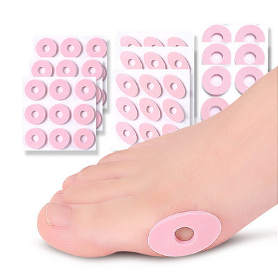 Αυτοκόλλητα μαξιλάρια κάλλου Μαλακό αφρό καλαμποκιού Προστατευτικά δακτύλων και ποδιών προστατευτικά καλαμποκιού για τα δάχτυλα κάλους Αυτοκόλλητο για παπούτσια με πόνους στα πόδια