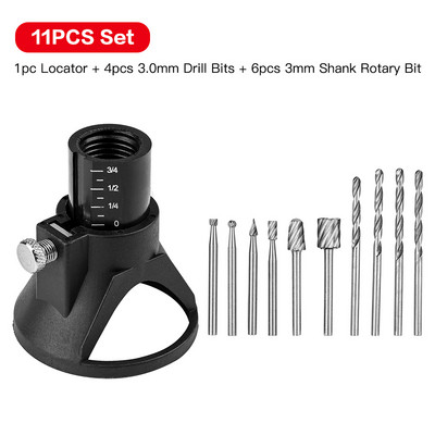 Vastar Ротационни инструменти Специален комплект локатори Локатор за шлайфане със спирално свредло Ротационни файлове за дърво Електрически инструменти Аксесоари