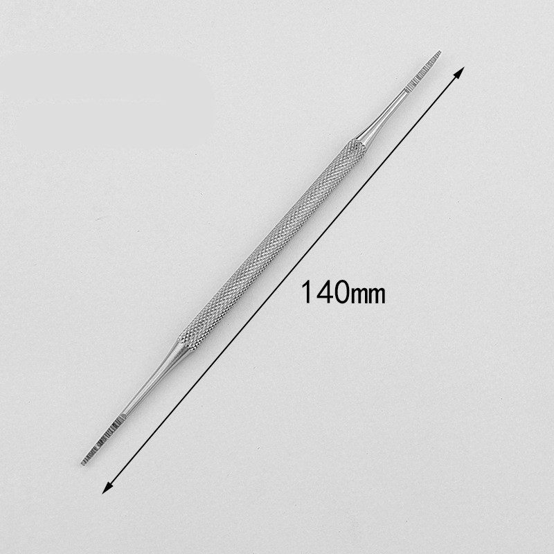 1 buc pile de unghii cu două capete din oțel inoxidabil pile de ridicare pentru corectarea degetelor încarnite de la picioare Pedichiură Îngrijirea unghiilor de la picioare Instrumente curate pentru manichiură