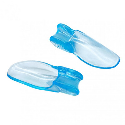 1Pár lábujjak elválasztó Ortózis Láb Csont Hüvelykujj-beállító Korrekció Hallux Valgus Bunion Corrector Pedikűr Szilikon Hajegyenesítő