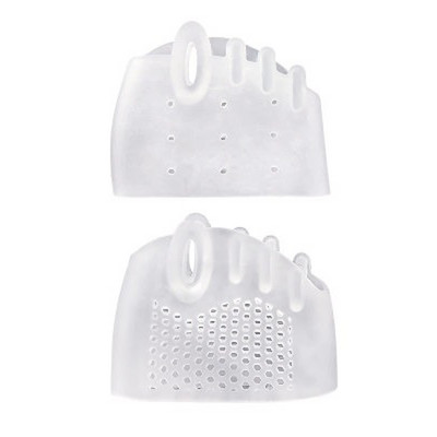 Silikónové chrániče predných nôh, oddeľovač prstov na nohách, vankúšik na úľavu od bolesti, vložky do topánok, korektor Hallux Valgus, gélové chrániče, starostlivosť o nohy