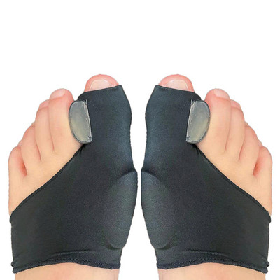 2 db Bunion Corrector Gel Pad Stretch Nylon Hallux Valgus Protector Guard lábujjleválasztó ortopédiai kellékek