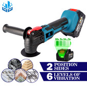 Daugiafunkcis įrankis svyruojantis daugiafunkcis įrankis Kintamo greičio 6 greičių renovatorius namų dekoravimo žoliapjovė Elektrinis pjūklas Elektriniai įrankiai