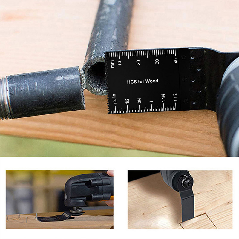 Instrument multifuncțional oscilant fără fir Trimmer electric cu ferăstrău de tuns Mașină de tăiat cu lopată Instrument pentru prelucrarea lemnului pentru Makita 18V