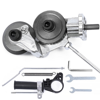 Elektrinė gręžimo kirpimo mašina Elektrinė gręžimo plokštelių pjaustytuvas su veržliarakčiu saugaus metalo krapštuko elektrinio gręžimo lakštinio metalo pjovimo galvute