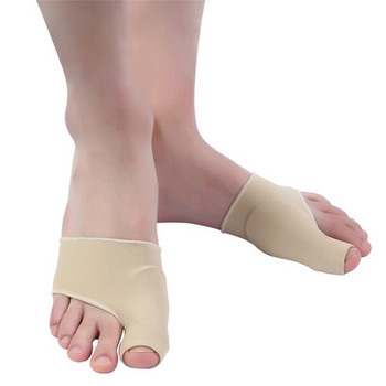 1 чифт бунион коректор силиконов гел ръкав халукс валгус припокриване на големи пръсти ортопедични пръсти разделител педикюр чорапи инструмент за крака