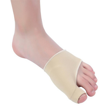 1 чифт бунион коректор силиконов гел ръкав халукс валгус припокриване на големи пръсти ортопедични пръсти разделител педикюр чорапи инструмент за крака