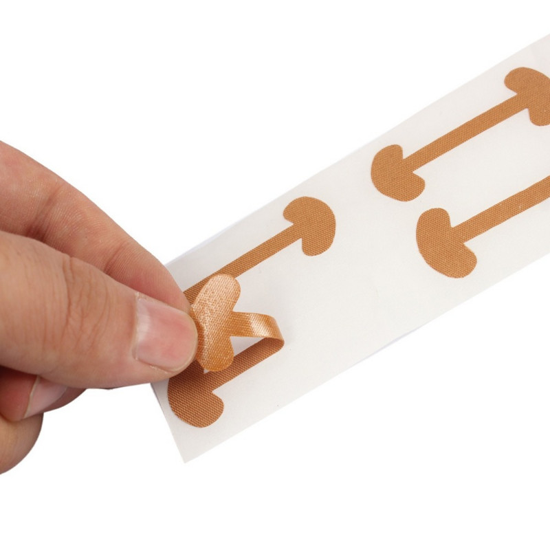 20 buc. Autocolante profesionale pentru corectarea unghiilor încarnate pentru picioare Elasticitate pentru îngrijirea unghiilor de la picioare Instrumente de pedichiură Îngrijirea sănătății protejează unghia de la picioare