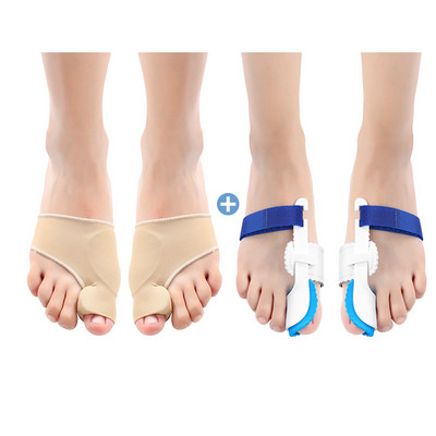 1 pora universalaus naktinio naudojimo Big Toe Bunion Device įtvaro tiesintuvo Hallux Valgus Pro petnešos pirštų korekcijos skyriklis