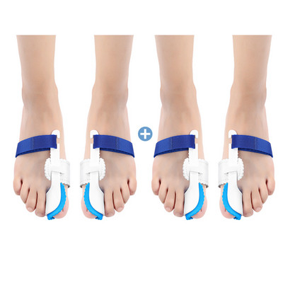1 pora universalaus naktinio naudojimo Big Toe Bunion Device įtvaro tiesintuvo Hallux Valgus Pro petnešos pirštų korekcijos skyriklis