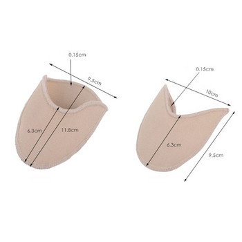 1 чифт балетни танци на пръсти капачка на пръстите покриващи подложки протектор възглавница инструмент за грижа за краката аксесоари за жени момичета