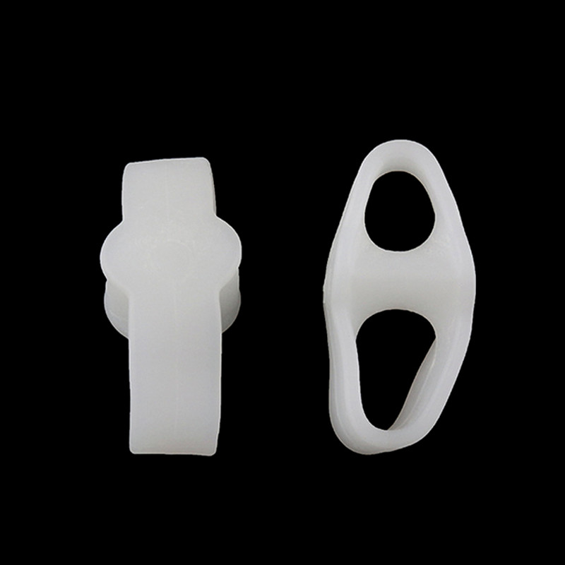 2 vnt silikono gelio nykščio korektorius pėdų priežiūros pagalvėlės Hallux Valgus pirštų tiesintuvas Bunion Little Toe Protector separatorius