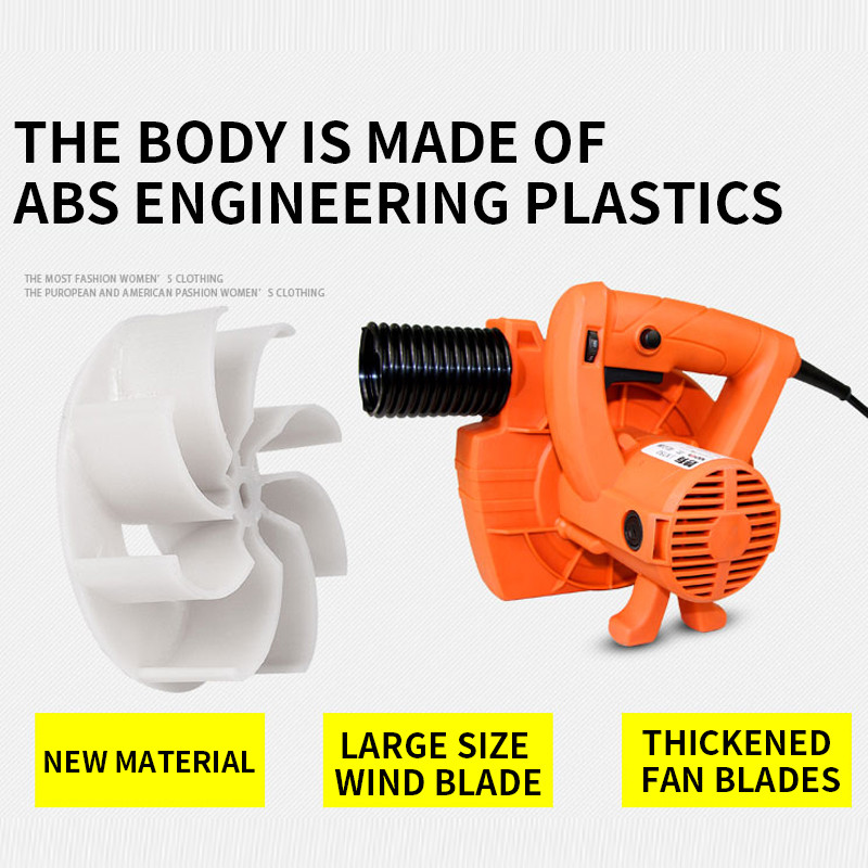 1280W pjovimo mašina dulkių siurblys dulkių pūstuvas pramoninis dulkių surinkėjas orapūtė sienų poliravimo mašina bendras siurbimo ventiliatorius