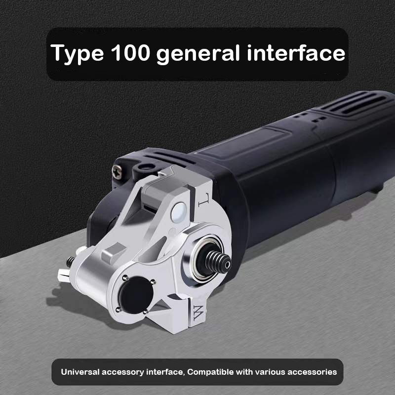 Kampinio šlifuoklio konversijos universaliosios galvutės adapteris M10 sriegis skirtas 100 tipo kampiniam šlifuokliui poliravimo mašina, svyruojanti