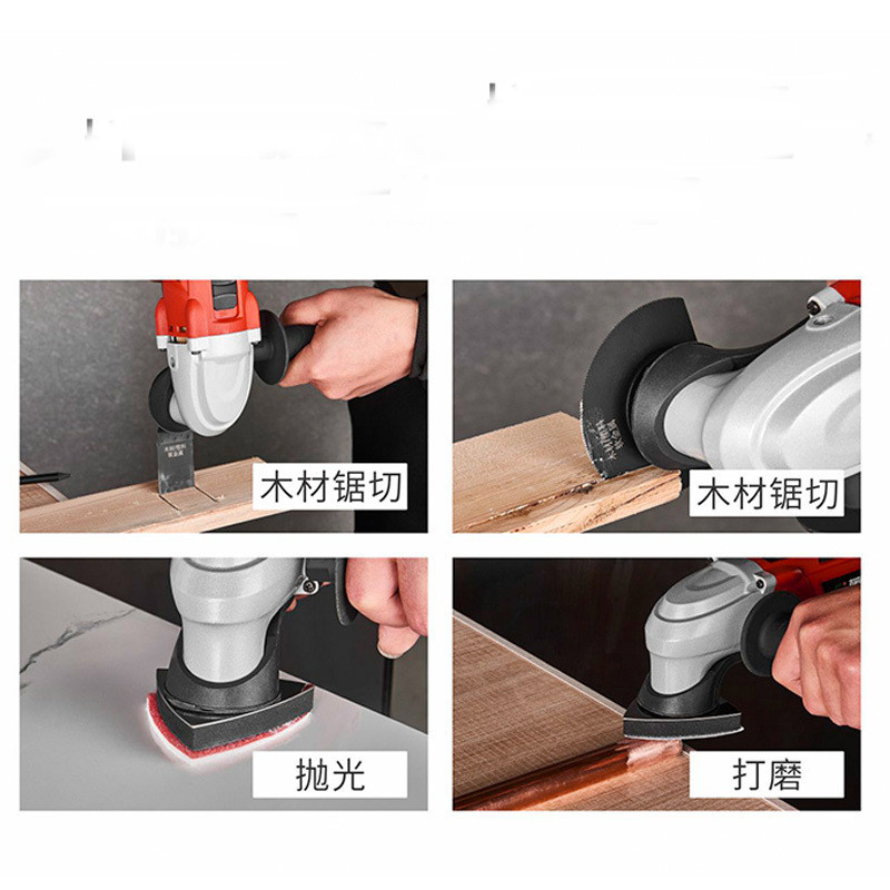 Elektriniai svyruojantys daugiafunkciniai įrankiai 6 greičių daugiafunkcė elektrinė kastuvo mašina žoliapjovė pjovimo mašina