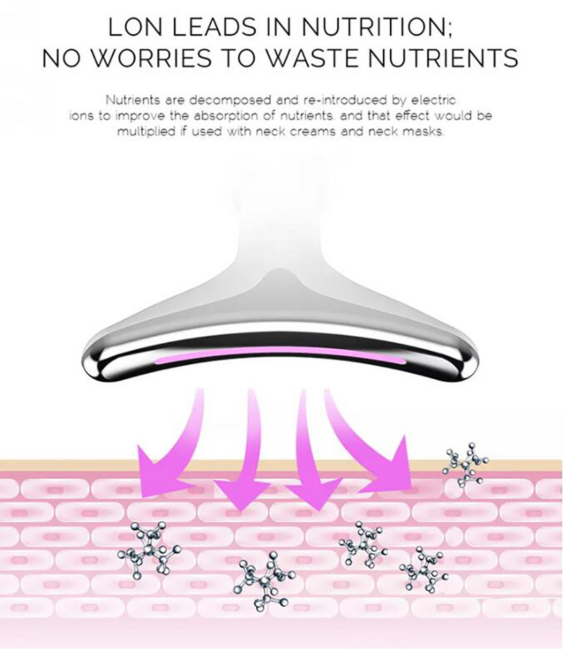 Näo kaela masseerija LED fotonteraapia nahka pinguldav massaaž Vähendab topeltlõua kortsudevastast eemaldamist iluseade