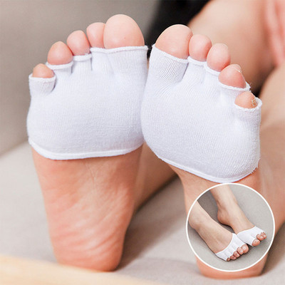 Elasztikus lábujjleválasztó korrekciós és enyhítő gélpárna Hallux Valgus Protector Bunion Adjuster Fájdalomcsillapítás Hajlított lábujjak kiegyenesítése