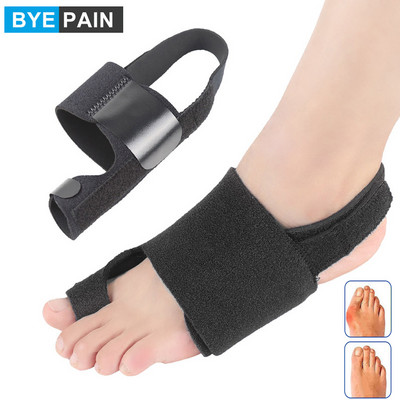 1 db Bunion sínszerű lábujjkiegyenesítő és korrektor merevítő párna Hallux Valgus fájdalomcsillapításhoz - nappali éjszakai támogatás férfiaknak és nőknek