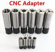 12&12.7&8&6.35&6-mm-1PCS, Безплатна поща CNC Collet преобразуваща втулка Високопрецизен адаптер, аксесоари за гравираща машина