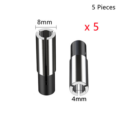 12&12.7&8&6.35&6-mm-1PCS, Безплатна поща CNC Collet преобразуваща втулка Високопрецизен адаптер, аксесоари за гравираща машина