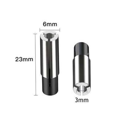 12&12.7&8&6.35&6-mm-1PCS, Безплатна поща CNC Collet преобразуваща втулка Високопрецизен адаптер, аксесоари за гравираща машина