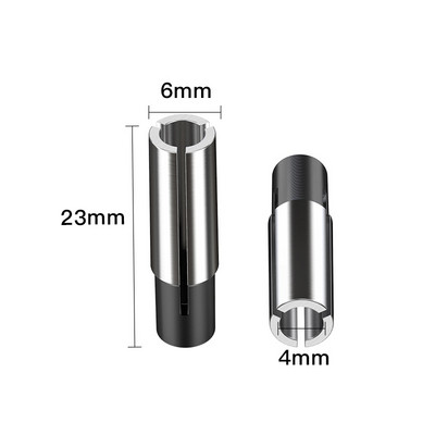 12&12.7&8&6.35&6-mm-1PCS, Безплатна поща CNC Collet преобразуваща втулка Високопрецизен адаптер, аксесоари за гравираща машина