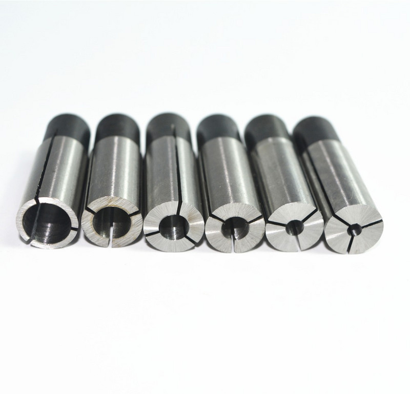12&12.7&8&6.35&6-mm-1PCS, Безплатна поща CNC Collet преобразуваща втулка Високопрецизен адаптер, аксесоари за гравираща машина