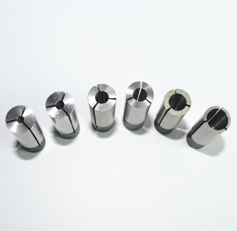 12&12.7&8&6.35&6-mm-1PCS, Безплатна поща CNC Collet преобразуваща втулка Високопрецизен адаптер, аксесоари за гравираща машина