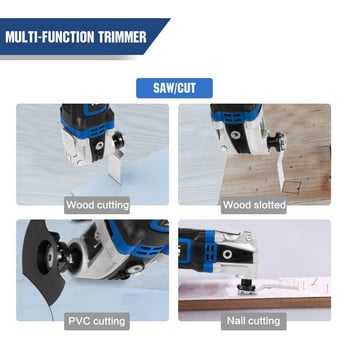 Universal Oscillating Multi Tool Saw Blade Quick Release Dewalt for Renovator Power Tool Professional Wood Cutting 10-120Pcs/Σετ