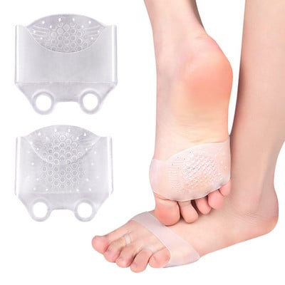 Lábközépcsont párnák Ball of Foot Cushions Gel Ball Pads - Mortons Neuroma Callus Fájdalomcsillapító Gömb Elülső láb párnázás Csökkentő Női