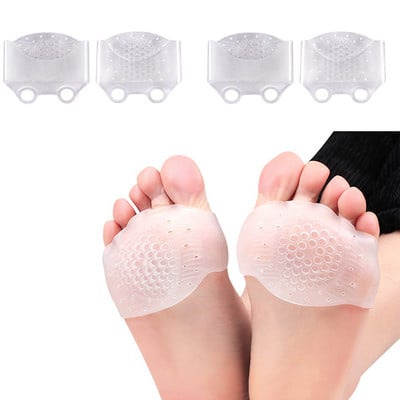 Lábközépcsont párnák Ball of Foot Cushions Gel Ball Pads - Mortons Neuroma Callus Fájdalomcsillapító Gömb Elülső láb párnázás Csökkentő Női