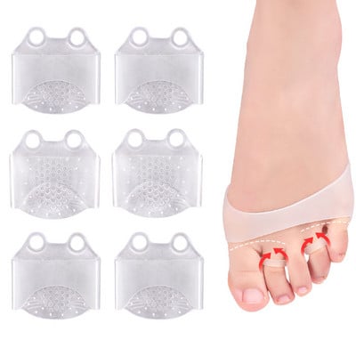 Lábközépcsont párnák Ball of Foot Cushions Gel Ball Pads - Mortons Neuroma Callus Fájdalomcsillapító Gömb Elülső láb párnázás Csökkentő Női