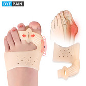 1Pair Bunion Corrector Relief Moterys Vyrams, Didžiųjų Kojų pirštų Atskyrimo Pirštų Tiesintuvas Hallux Valgus ir Didžiųjų Kojų Sąnarių Skausmui malšinti