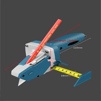 Εργαλείο κοπής σανίδων ypsum with Scale Toohr Woodworking Scribe Ξυλουργική Εργαλεία κοπής σανίδων γυψοσανίδας Εργαλείο κοπής αντικειμένων