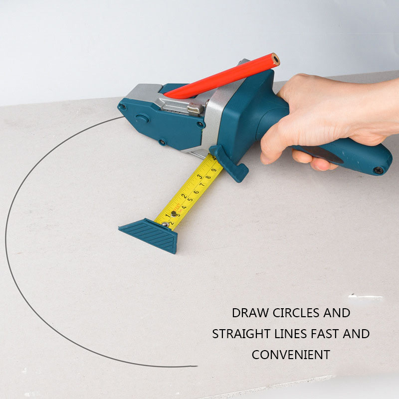 ypsum lentų pjovimo įrankis su skale Toohr Woodworking Scribe Medienos apdirbimas Pjaustymo lentos įrankiai Gipso kartono pjovimo artefaktų įrankis