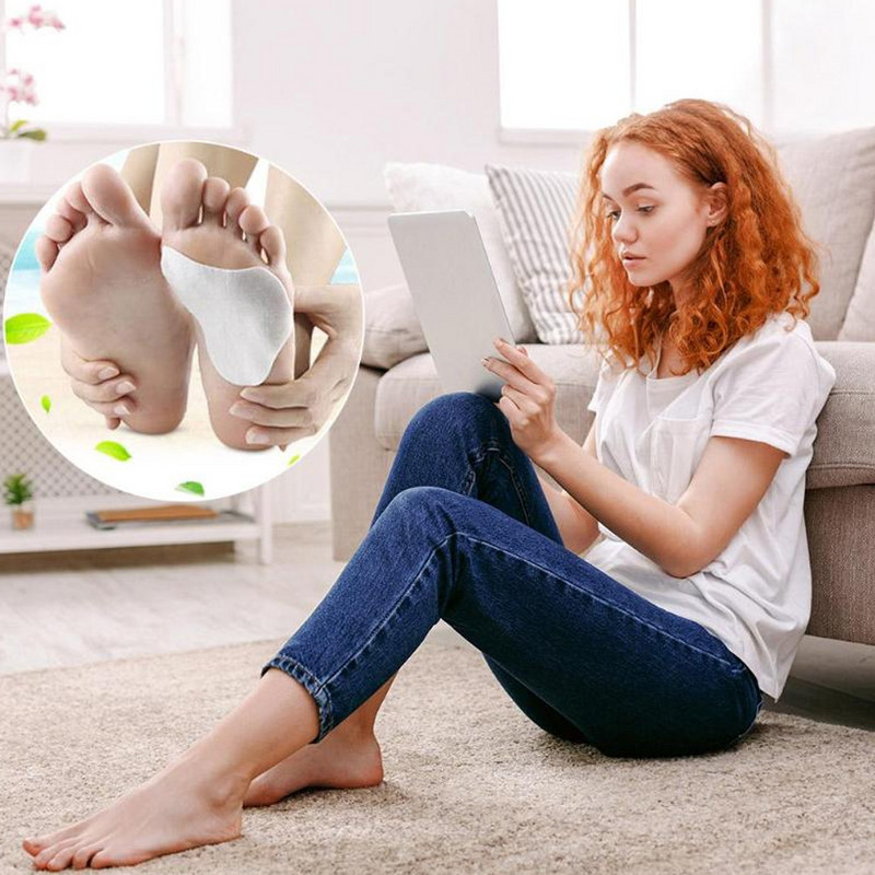 2 db Hidrogél lábpárnák Többfunkciós hűsítő lábpárnák enyhítik a fáradtságot Relief Relax Planta Heel Patch lábápoló