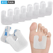 Calusuri din pâslă în formă de U Piciorul metatarsian pentru ameliorarea durerii Protejează calusurile de frecarea pantofilor.