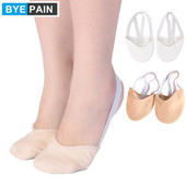 1Pora ritminės gimnastikos pirštų batai minkštos puskojinės, moteriški pusiau baleto batai profesionalų varžybų apsaugai elastingi jogos batai