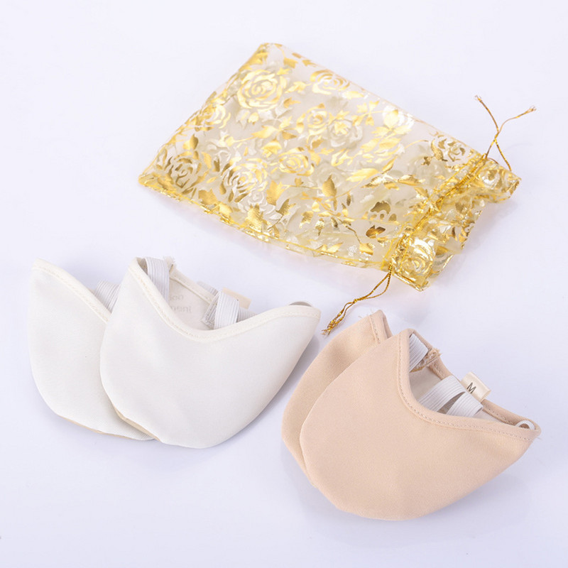 1Pora ritminės gimnastikos pirštų batai minkštos puskojinės, moteriški pusiau baleto batai profesionalų varžybų apsaugai elastingi jogos batai