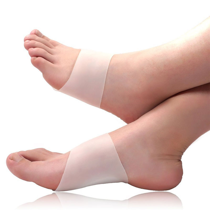 1paar geelvõlvi toetavad pehmed varrukad, polsterdus, kiire valu leevendamine lameda jala jalatalla fastsiidi korral, kanna kannused langenud ja kõrged võlvid