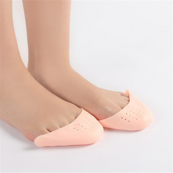 Toe Protector Silicone Gel Pointe Toe Cap Cover Toes Soft Pads Protectors for Ballet Shoes Girls Γυναικεία εργαλεία περιποίησης ποδιών