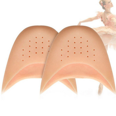 Toe Protector Silicone Gel Pointe Toe Cap Cover Toes Soft Pads Protectors for Ballet Shoes Girls Γυναικεία εργαλεία περιποίησης ποδιών