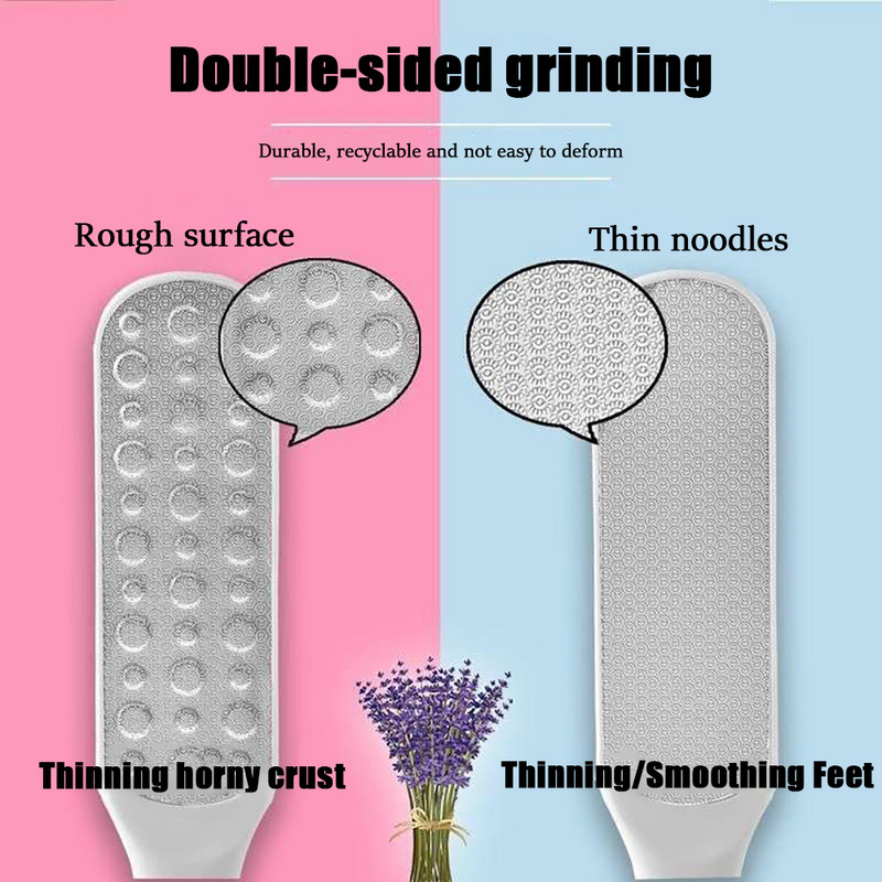 Pilă dublă pentru picior Razătoare pentru călcâi Răzătoare pentru picior dur pentru piele moartă Dispozitiv de îndepărtare a calusului Pilă pedichiură Răzătoare pentru picioare Nou