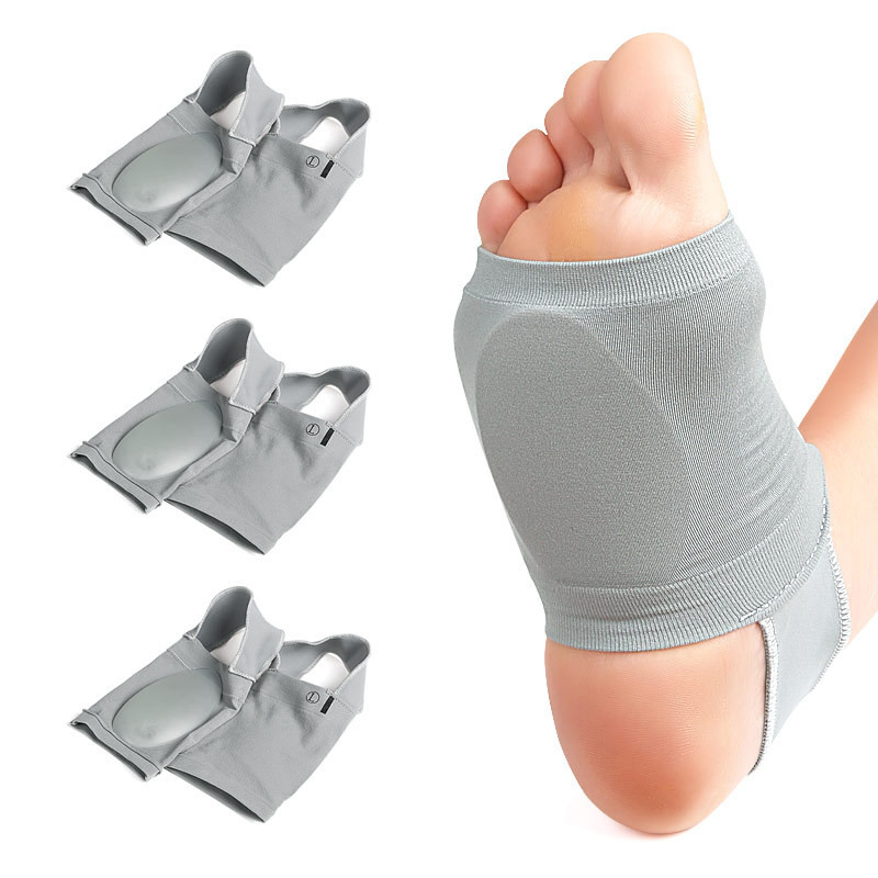 1 pár ív támasztó ujjak talpi fasciitis sarok sarkantyú pánt lábápoló lapos láb Fájdalomcsillapító ujjú zokni ortotikus talpbetét