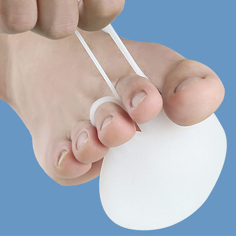 Pantofi cu gel pentru antepicior Tampoane de perne Toc înalt Branț elastic din gel de silicon Tampoane de susținere a arcului ortetic Anti-alunecare Ameliorează durerea