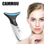 Led Neck Protiv bora Face Lifting Beauty Device Fotonska terapija Skin Care Tighten Massager Reduce Double Chin Wrinklemakler